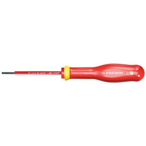 Geïsoleerde schroevendraaier Protwist® - Platte bit - 1000 V