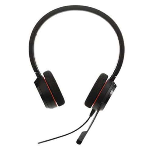 Headset met snoer Jabra Evolve 20 UC Duo/mono