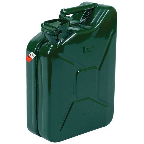 Jerrycan van metaal - 10 en 20 liter