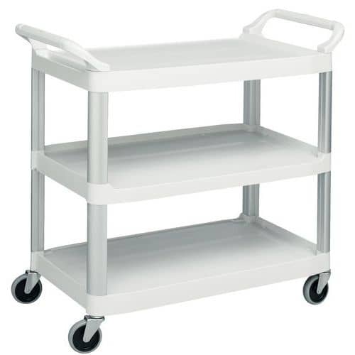 Chariot X-TRA™  3 plateaus - draagvermogen 135 kg - Rubbermaid