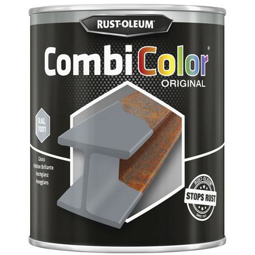 Roestwerende primer en afwerklak Combicolor - 0,75 l en 2,5 l - Rust-Oleum.