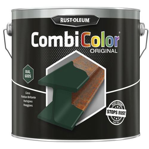 Roestwerende primer en afwerklak Combicolor - 0,75 l en 2,5 l - Rust-Oleum.