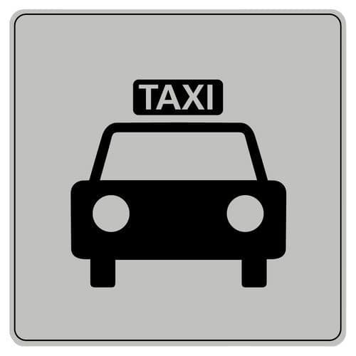 Pictogram van polystyreen ISO 7001 - Taxi