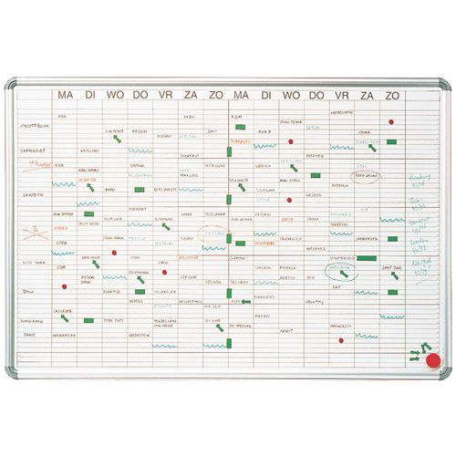 Dubbele weekplanner - Duits