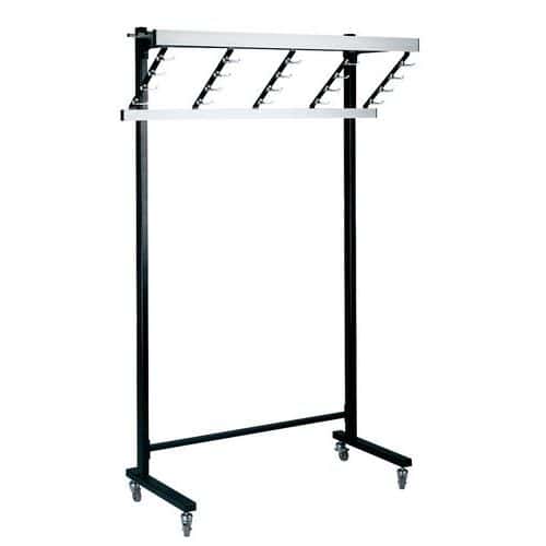 Garderoberek - Breedte 120 cm - 40 en 80 kledingstukken  - Gardelux