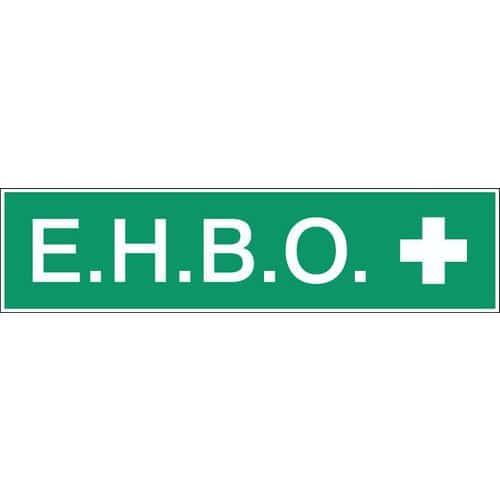 Noodevacuatiebord - EHBO-post - Hard