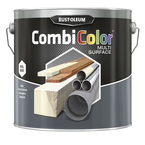 Primer en afwerklak voor alle oppervlakken Combicolor - 2,5 L - Rust-Oleum