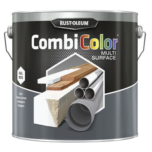 Primer en afwerklak voor alle oppervlakken Combicolor - 2,5 L - Rust-Oleum