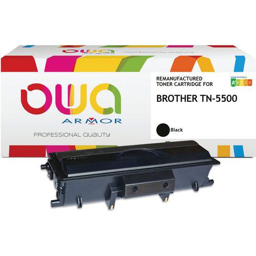 Toner refurbished Brother TN-5500 - Zwart - Owa