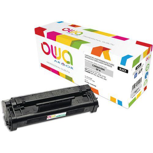 Toner refurbished Canon EP-A-HP C3906A - Zwart - Owa