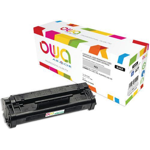 Toner refurbished Canon FX-3 - Zwart - Owa