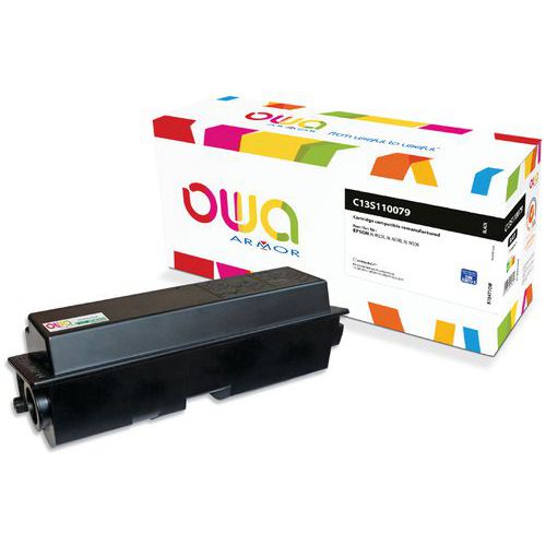 Toner refurbished Epson C13S110079 - Zwart - Owa