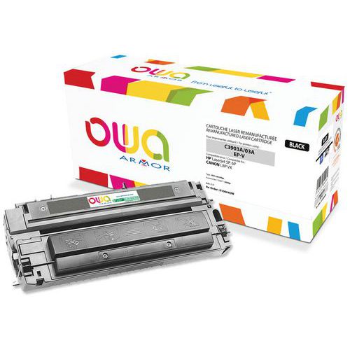 Toner refurbished HP C3903A - Canon EP-V - Zwart - Owa