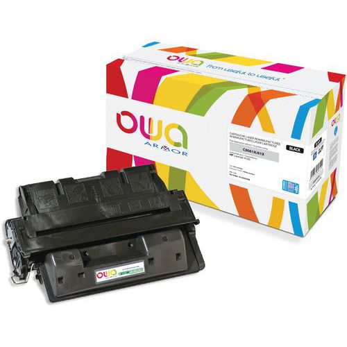 Toner refurbished HP C8061X - Zwart - Owa