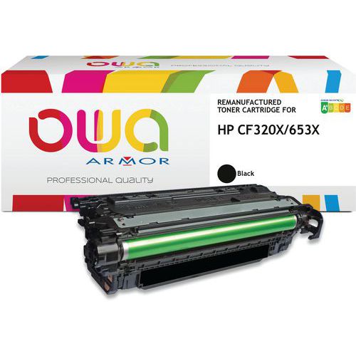 Toner refurbished HP CF320X - zwart - Owa