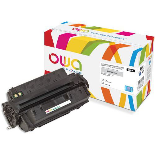 Toner refurbished HP Q2610A - zwart - Owa