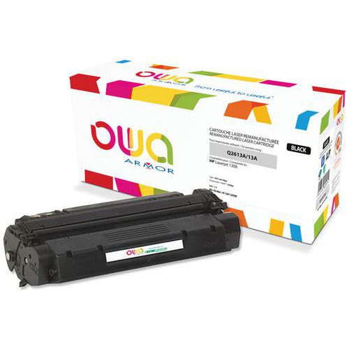 Toner refurbished HP Q2613A - zwart - Owa