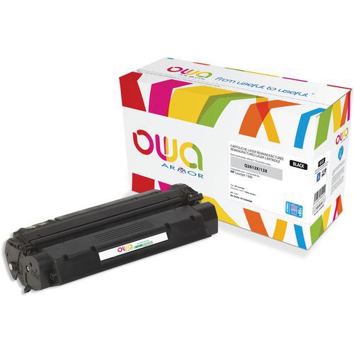 Toner refurbished HP Q2613X - zwart - Owa