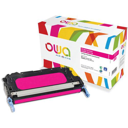 Toner refurbished HP Q6473A - Canon 717M - Magenta - Owa