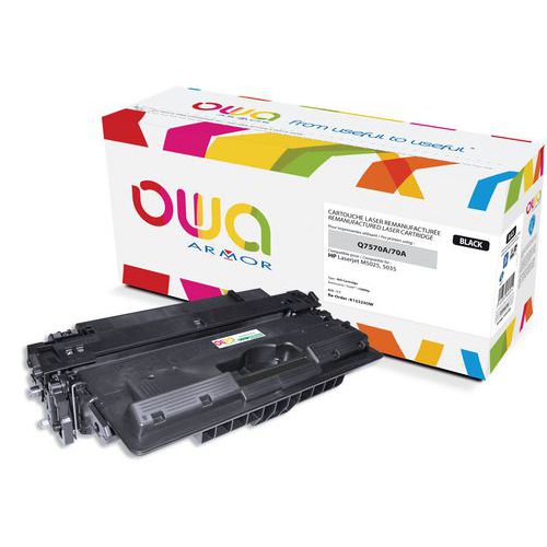 Toner refurbished HP Q7570A - zwart - Owa