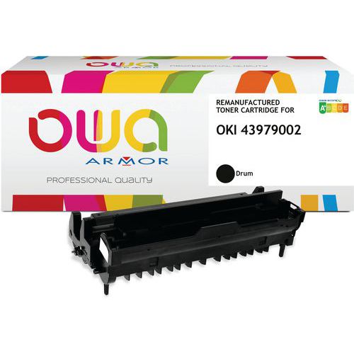 Toner refurbished OKI 43979002 - Zwart - Owa