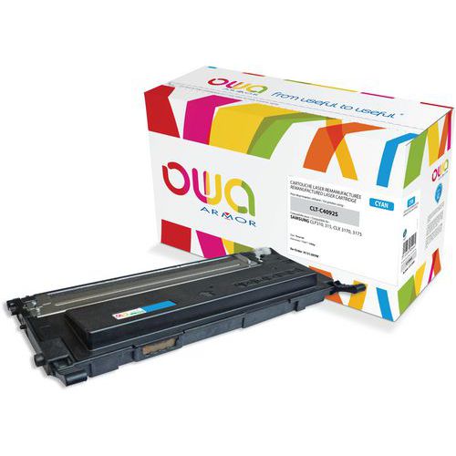 Toner refurbished Samsung CLT-C4092S/ELS - Cyaan - Owa