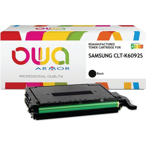 Toner refurbished Samsung CLT-K6092S/ELS - Zwart - Owa