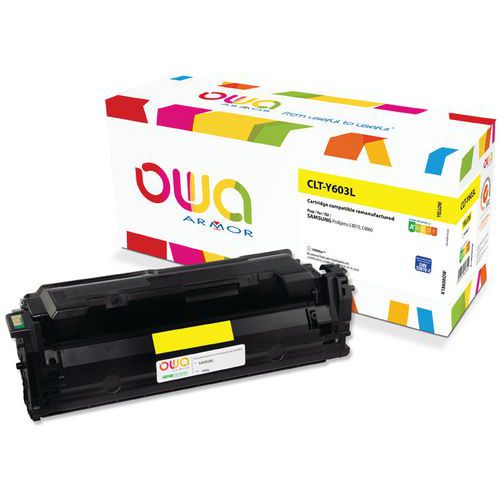 Toner refurbished Samsung CLT-Y603L/ELS - Geel - Owa