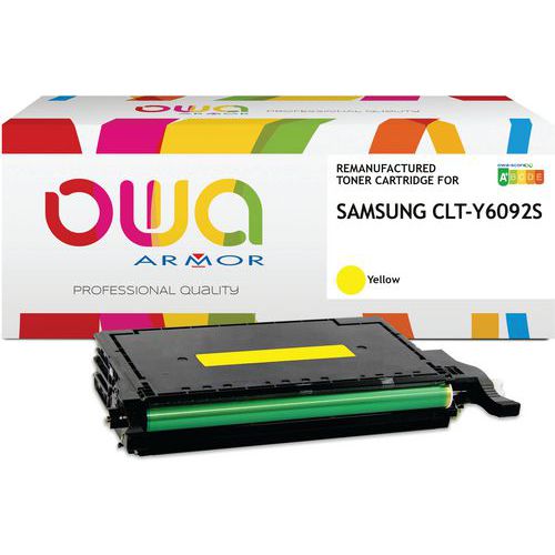 Toner refurbished Samsung CLT-Y6092S/ELS - Geel - Owa