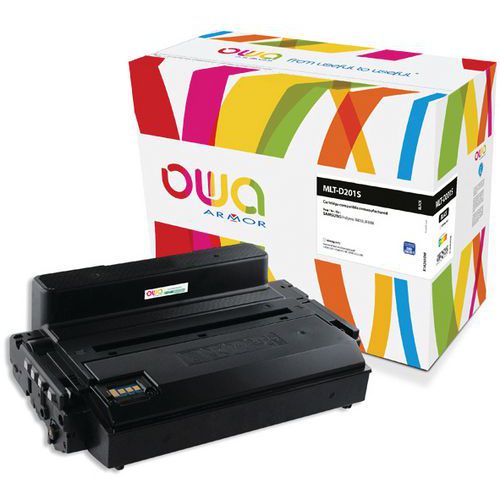 Toner refurbished Samsung MLT-D 201 S/ELS - Zwart - Owa