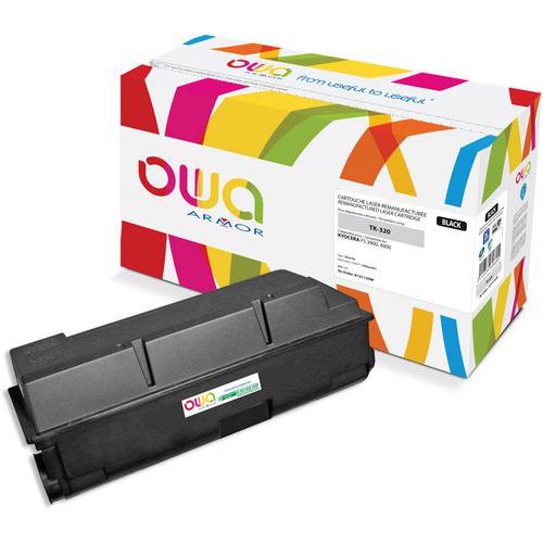 Toner refurbished TK-320 - zwart - Owa