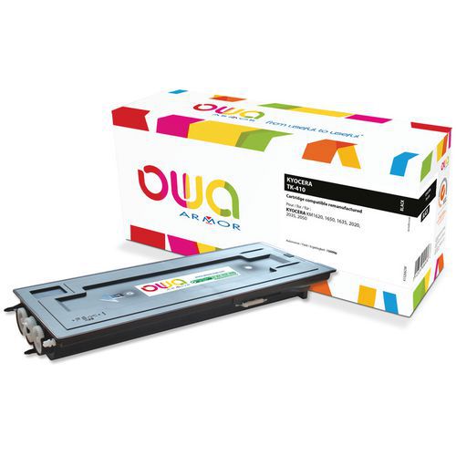 Toner refurbished TK-410 - zwart - Owa