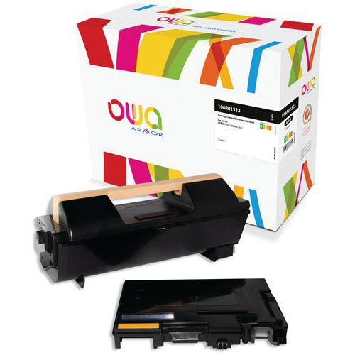 Toner refurbished Xeros 106 R 01533 - Zwart - Owa