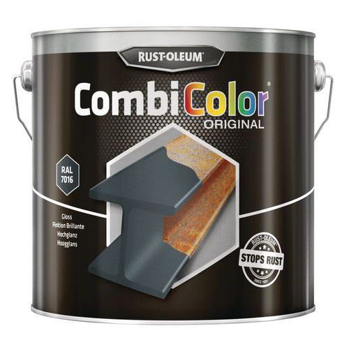 Primer en afwerklak Combicolor grijs antraciet - Rust-Oleum