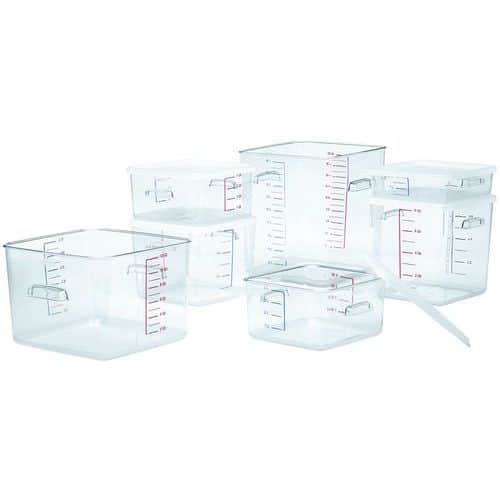 Vierkante opbergbak 1,9 l Rubbermaid