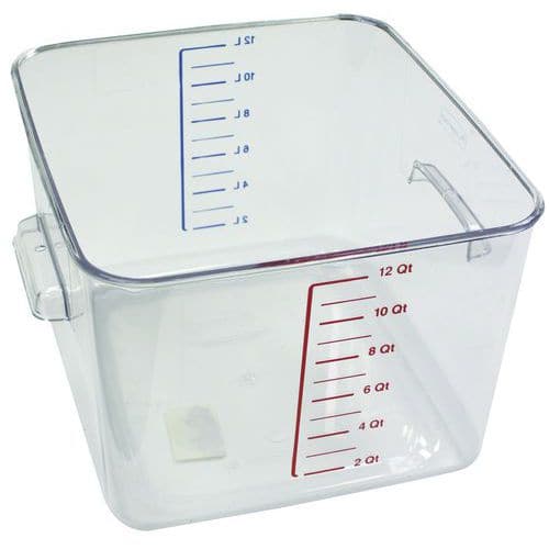 Vierkante opbergbak 11,4 l Rubbermaid