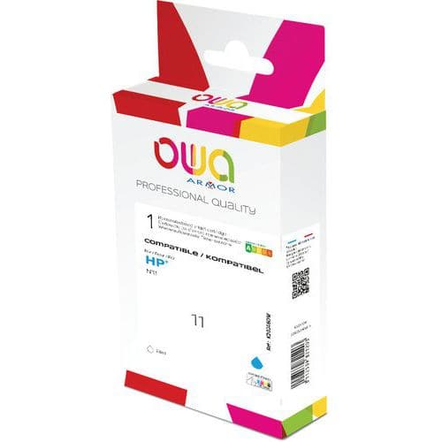 Inktcartridge refurbished HP 11 C - Cyaan - Owa