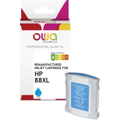 Inktcartridge refurbished HP 88XL - Owa