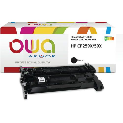 Toner refurbished HP CF259X - zwart - Owa