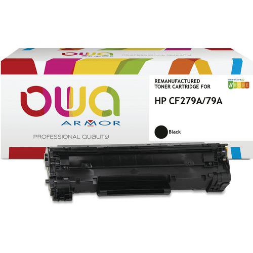 Toner refurbished HP CF279A - zwart - Owa