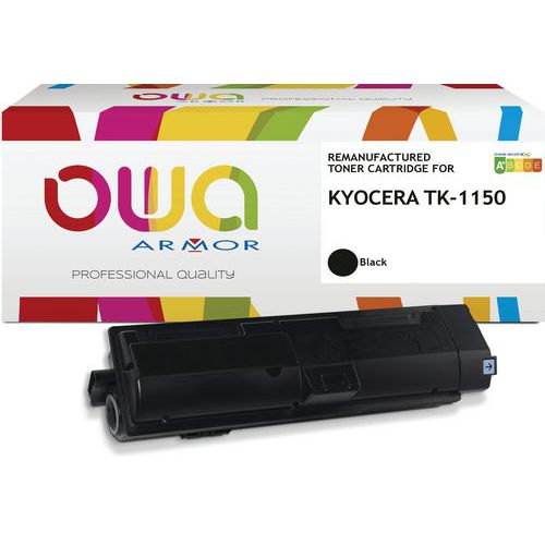 Toner refurbished Kyocera TK-1150 - Zwart - Owa