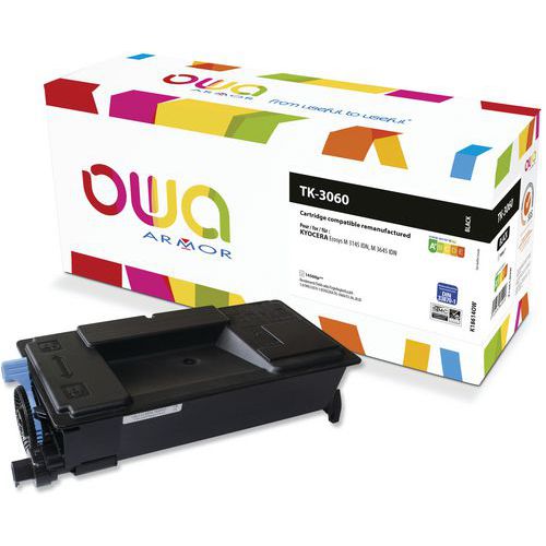 Toner refurbished Kyocera TK-3060 - Zwart - Owa