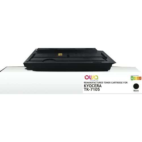 Toner refurbished Kyocera TK-7105K - Zwart - Owa