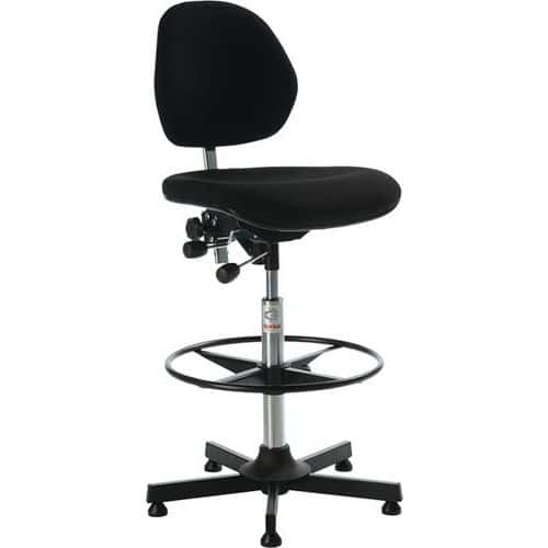 Ergonomische gestoffeerde stoel voor de werkplaats Aktiv - Global Professional Seating