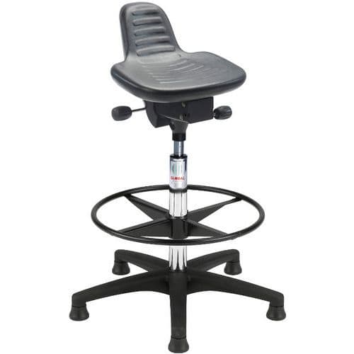 Zit- en stastoel van polyurethaan Alfa Octo60 - Global Professional Seating