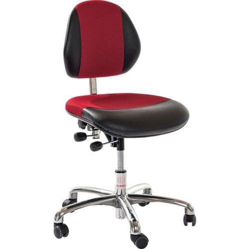 Ergonomische gevulde stoel voor de werkplaats DUO - Global Professional Seating