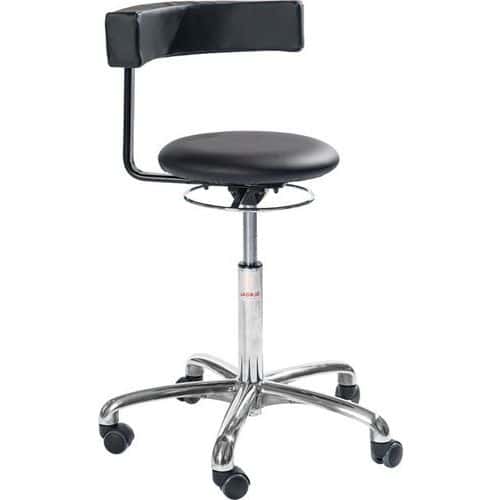 Gevulde stoel van stof - Saturn Alu610 - Global Professional Seating