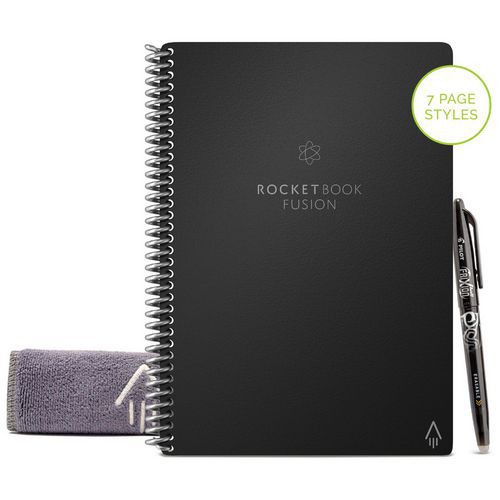 Schrift Rocketbook Fusion Executive Infinity zwart - BIC