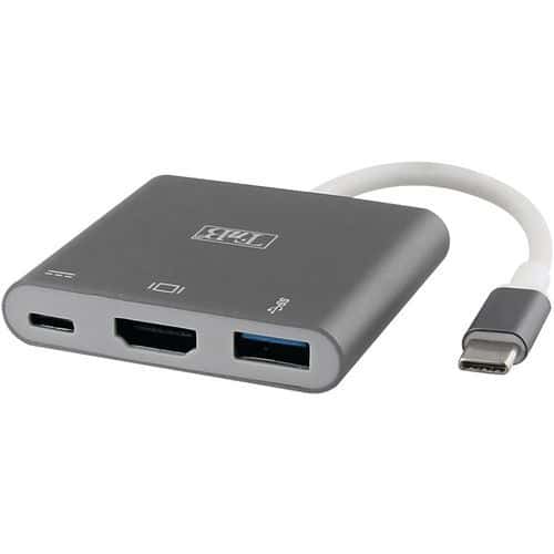 Adapter 3-in-1 USB Type-C naar HDMI - T'nB