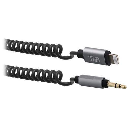 Lightning kabel gedraaid naar jack 3,5 mm - T'nB